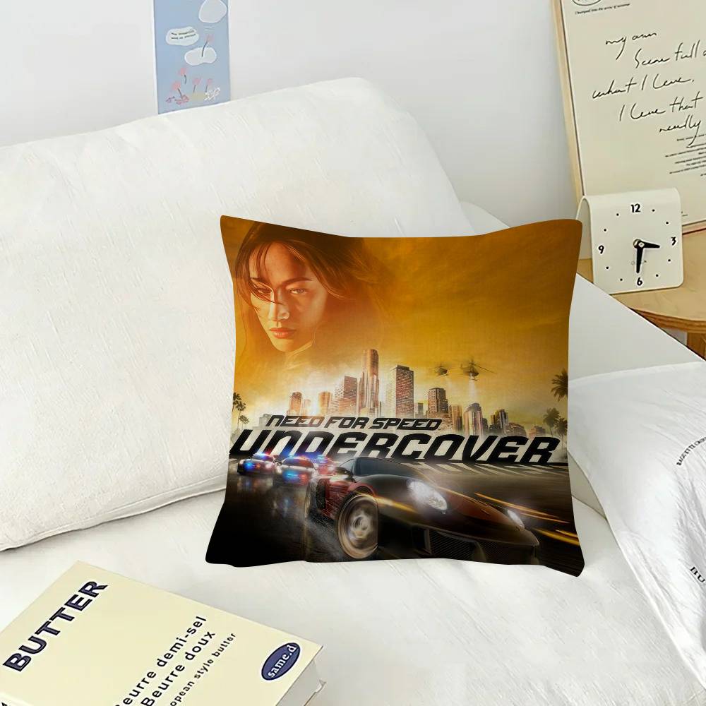 Rally N-n-need For Speed   Personalized Pillow Dust Cover Bedroom Kids Party Decoration Pillowcase Birthday Children Gift