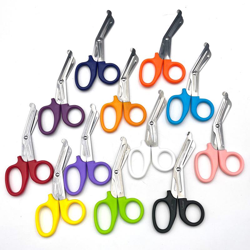 Multi-functional Scissors for Gauze, Bandages, Muscle Tape, and First Aid