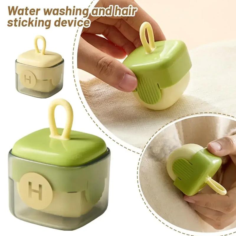 1/2Pcs Square Hair Sticking Portable Lint Rollers Washable Lint Remover Mini Sticking Roller Reusable Cleaning Hair Plush