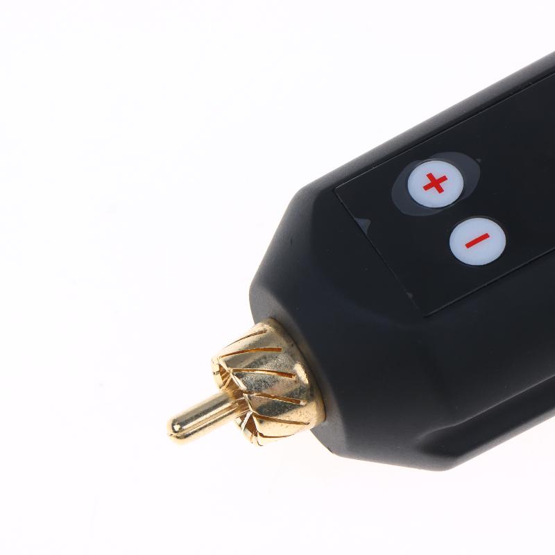 1 Stück 5–12 V Digitalanzeige USB Kabellos 1300 mAh Schnittstelle Tattoo-Stift Akku Kabellose Tattoo-Stromversorgung