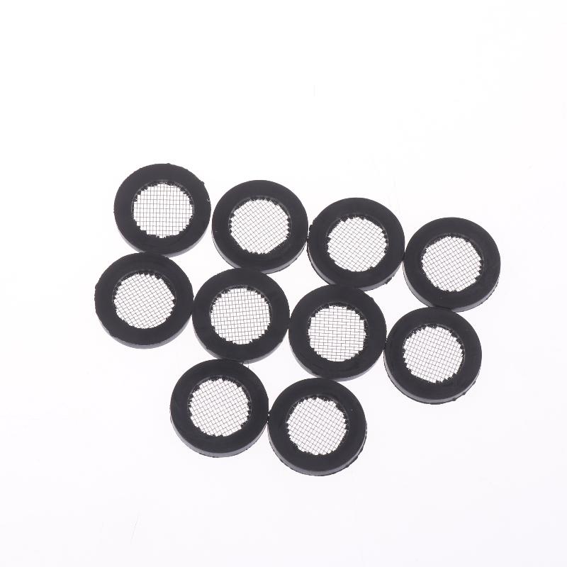 10Pcs O-Ring Seal Hose Gasket Rubber Faucets Filter Pads Shower Hose Filter High Temperature Resistant Faucet Strainer Tools