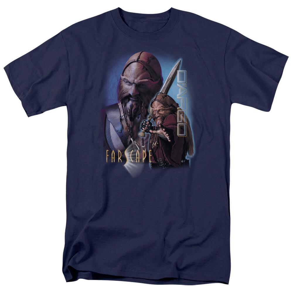 26 Farscape Dargo T Shirt Mens License Ka D Argo Classic Sci-Fi TV Show Tee Navy Unisex T-Shirt L