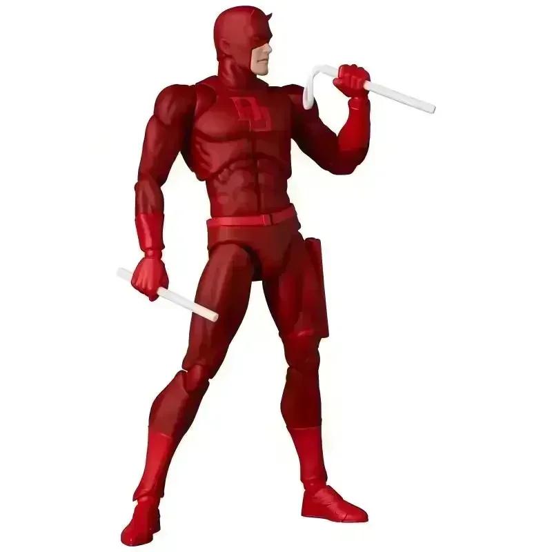 Latest Ct Playthings Mafex 223 DAREDEVIL Action Figure Comic Version Figure Shf Anime Figurine Statue Model Collection Gifts Toy