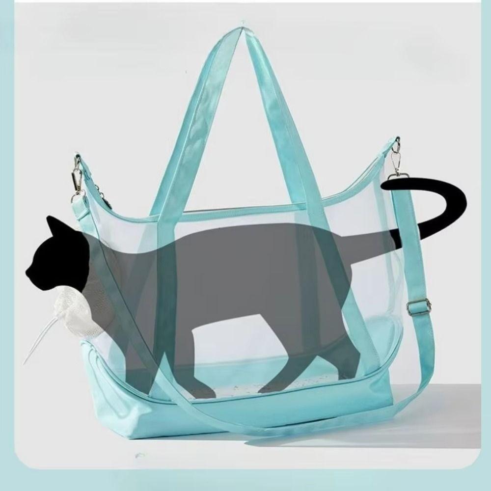 Large Space Pet Shoulder Bag Portable Pet Outing Tote Bag Kitten Outdoor Handbag  Outdoor Use