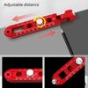 Woodworking Scribing Gauge Center Finder Ruler Scribing Circle Ruler Woodworking Compass Comaptible for w/ Woodturners B