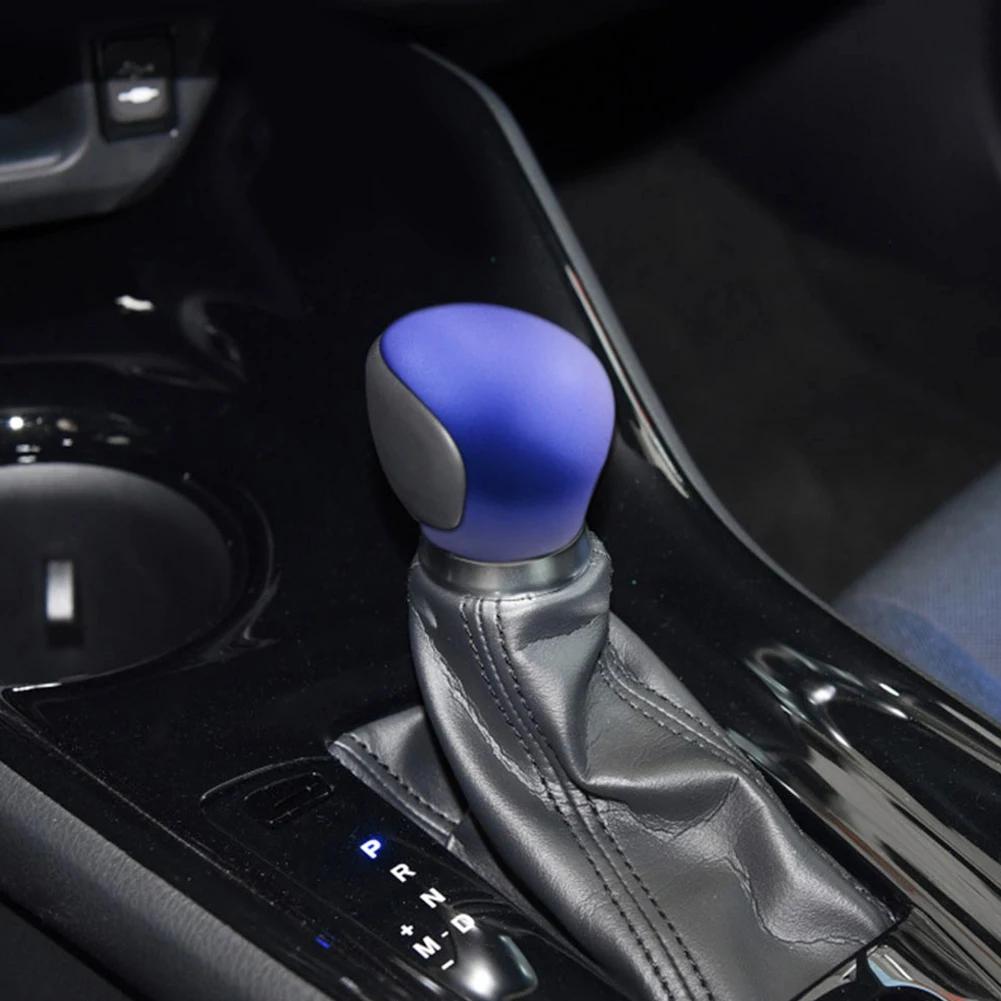 Carbon Fiber Car Gear Lever Shift Knob Cover ABS Decoration Trim for Toyota CHR 2016 2017 2018 2019 2020 2025 Car Accessories