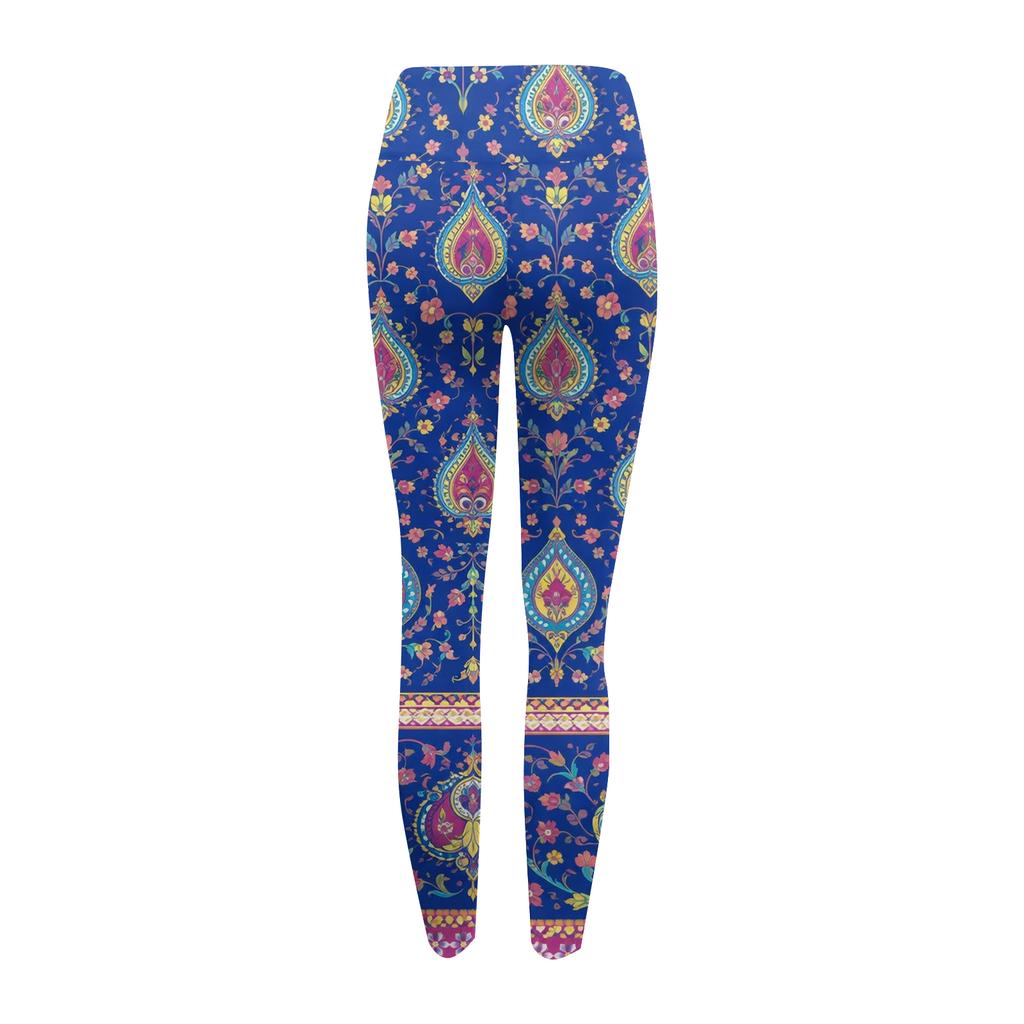 Damenmode, lässige, bedruckte Hose mit geradem Bein, ideal für Outdoor-Aktivitäten, Yoga und Yoga