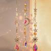 Windows Sun Catchers Crystal Wind Chimes Sun Catchers Hanging Decoration Crystal Pendant Wind Chimes for Home Garden Decoration