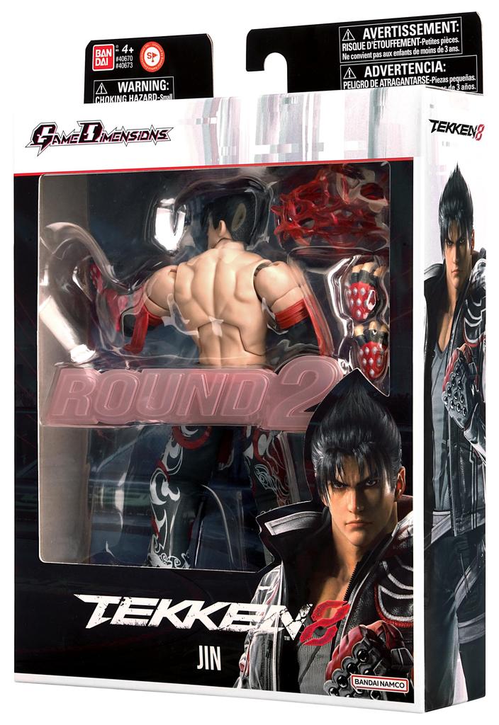 Game Dimensions Tekken Jin Kazama Action - - Figure.