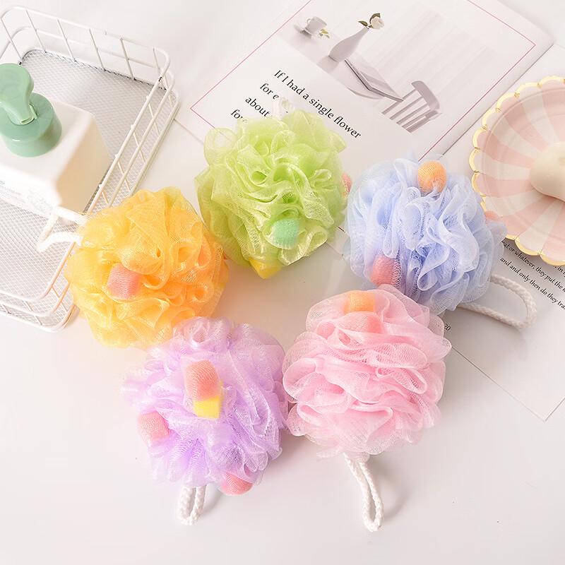 Soft Foaming Bath Sponge Ball Set