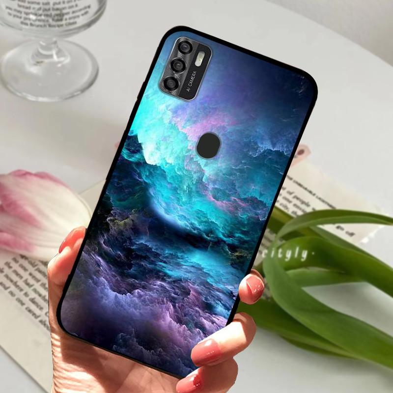 For ZTE Blade A7s 2020 Case 6.5'' Cool Painted Cover Soft Silicone Phone Case For ZTE Blade A7s 2020 A7020 Cover Back Coque Capa