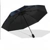 Wednesday Addams Windproof Auto 8 Rib Folding Umbrella Portable Outdoor Parasol
