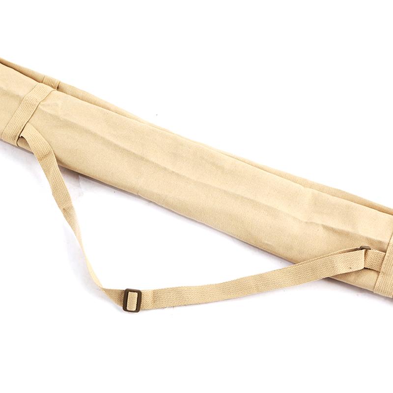 120/130/140Cm Canvas Fishing Rod Bag Waterproof Fishing Rod Umbrella Tackle Gear Storage Case Folding Portable Shoulder Bags