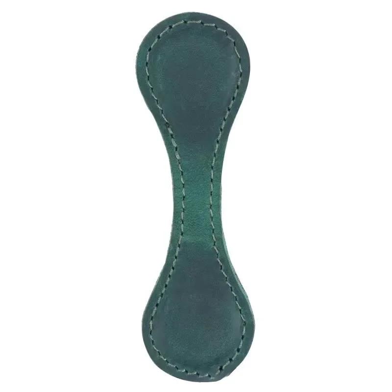 New PU Genuine Leather Magnetic Bookmark Double-sided Magnetic Buckle Notebook Page Pagination Clip Learning Reading Accessories