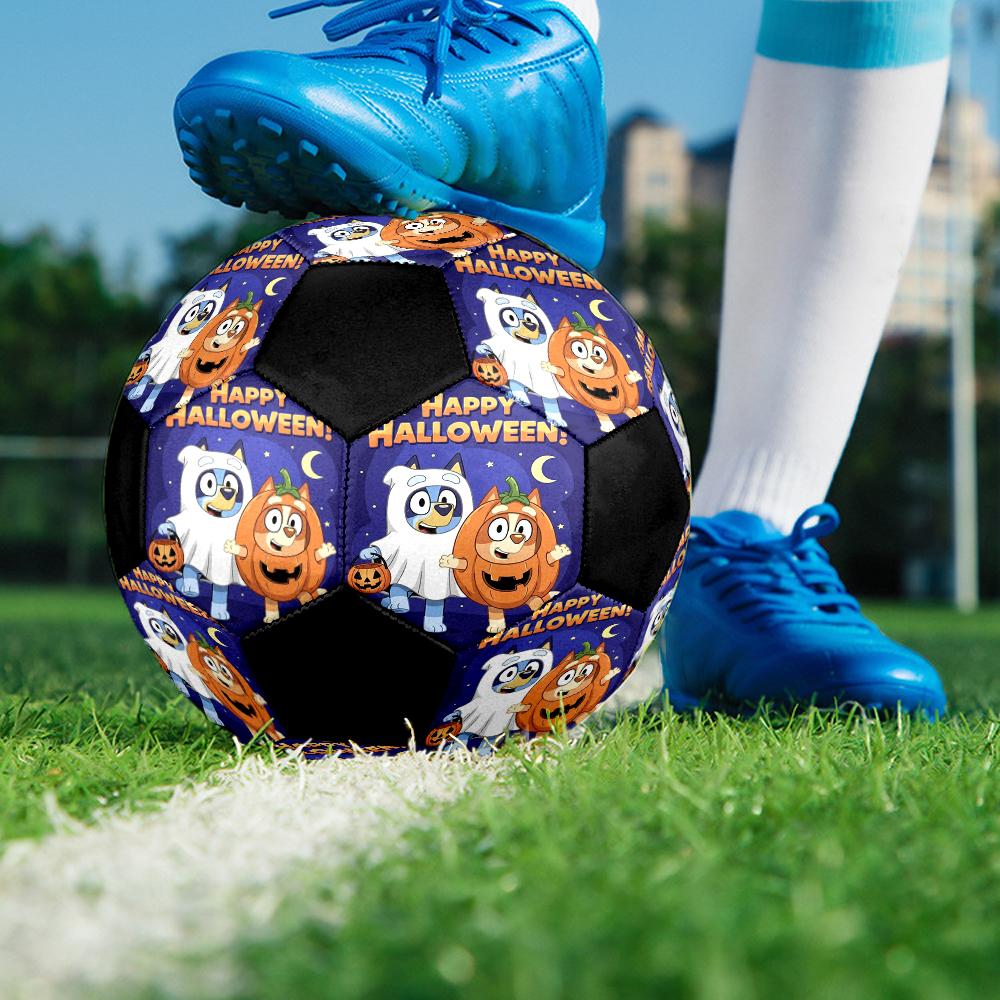 Bluey Theme Size 5 Soccer Ball, Suitable for Both Indoor and Outdoor Matches, a Gift Suitable for Everyone.