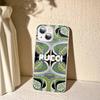 E-Emilio Logo Pucci For IPhone 14 13 12 Mini 11 Pro XS Max X XR 14 Plus Tempered Glass Cover
