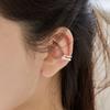 47Bag 925 Silver Ear Curve Clip-On Ring Piercing Earrings Ila