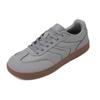 Retro Lace-up Breathable Casual Sports Men's and Women's Moral Training Shoes Round Head Splicing Mesh Forrest Gump Shoes