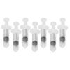 7 stücke 10ml Quantitative Parfüm Abgabe Spritze mit Kappe Flüssigkeit Füllung Abgabe Spritze Werkzeug
