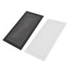 2 stücke PC Gehäuse Staub Mesh Filter PVC Magnetische Computer Gehäuse Lüfter Staub Filter für Netzteil Lüfter Vent