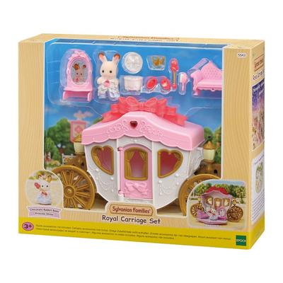 Sylvanian Family Baby Princess' Magic Carriage Figure 5543, 1 Piece, Korean Popular Toys