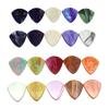 3Pcs Resin Guitar Picks Electric Guitar Parts Picks Accessories 9 Kinds Color Picks With Box