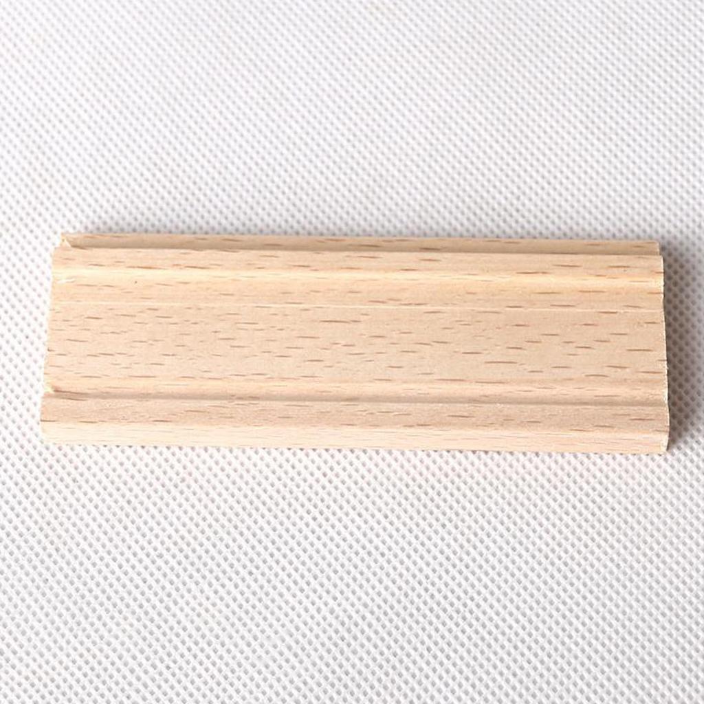 Wooden Bridge Nuts 10 Keys Thumb Nut Musical Instrument Part Guitar, Piano and Other