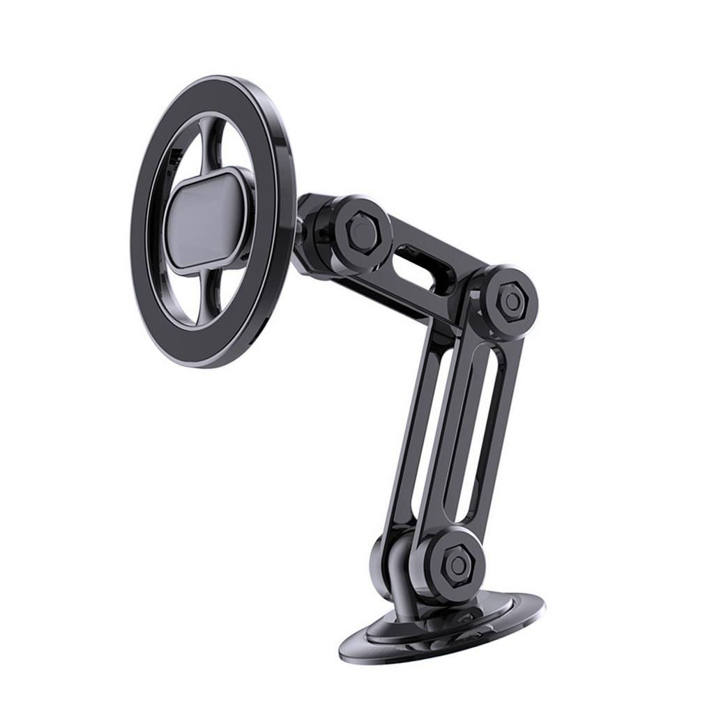Sammenleggbar Magnetisk Biltelefonholder Fleksibel Vinkeljustering Dashbord Mobiltelefonfeste For Magsafe