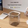 TAYHEE Transparent Desktop Mini Trash Can