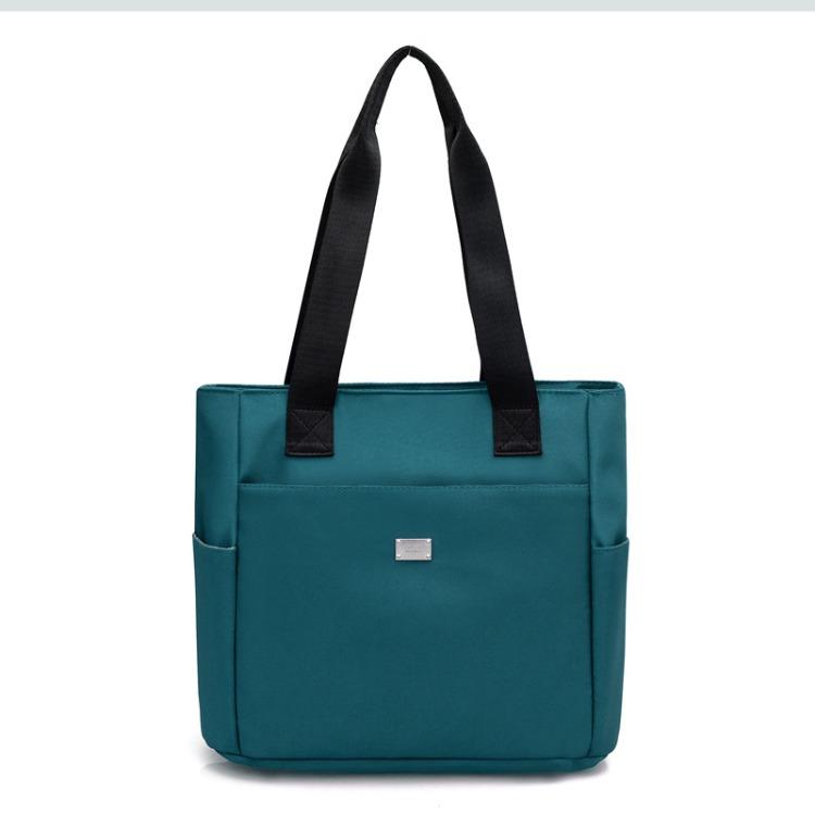 Новая женская простая плечевая сумка большой вместимости 40*16*30cm зелёный