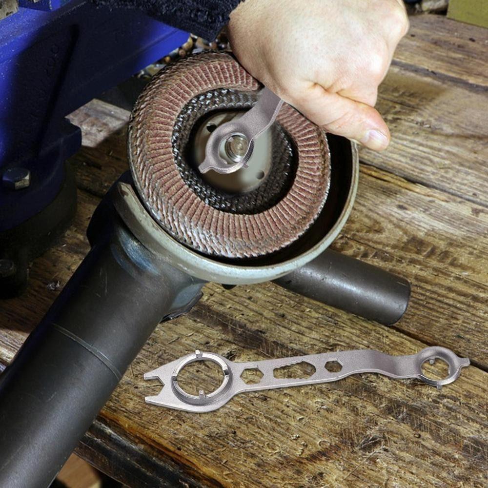 Labor Saving 4 Claw Double-head Wrench Angle Grinder Attachments  Disassembly Tool for Machine