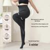 Women's 2025 Striped Leggings: Thick, Warm, Slimming One-Piece Pantyhose for Autumn/Winter.