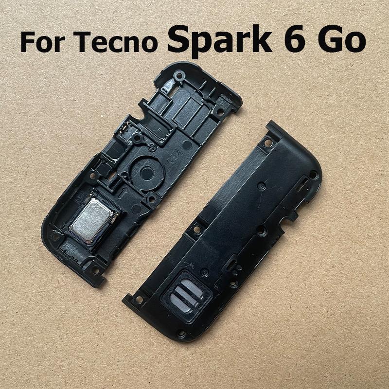 For Tecno Spark 6 Go Loud Speaker Ringer Buzzer Loudspeaker Flex Cable Module Smartphone Replacement Parts