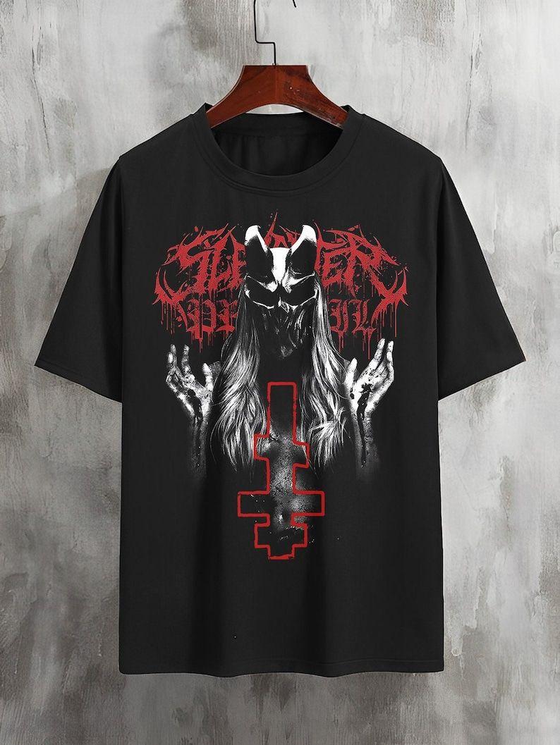 Printed oversized T-shirt M
