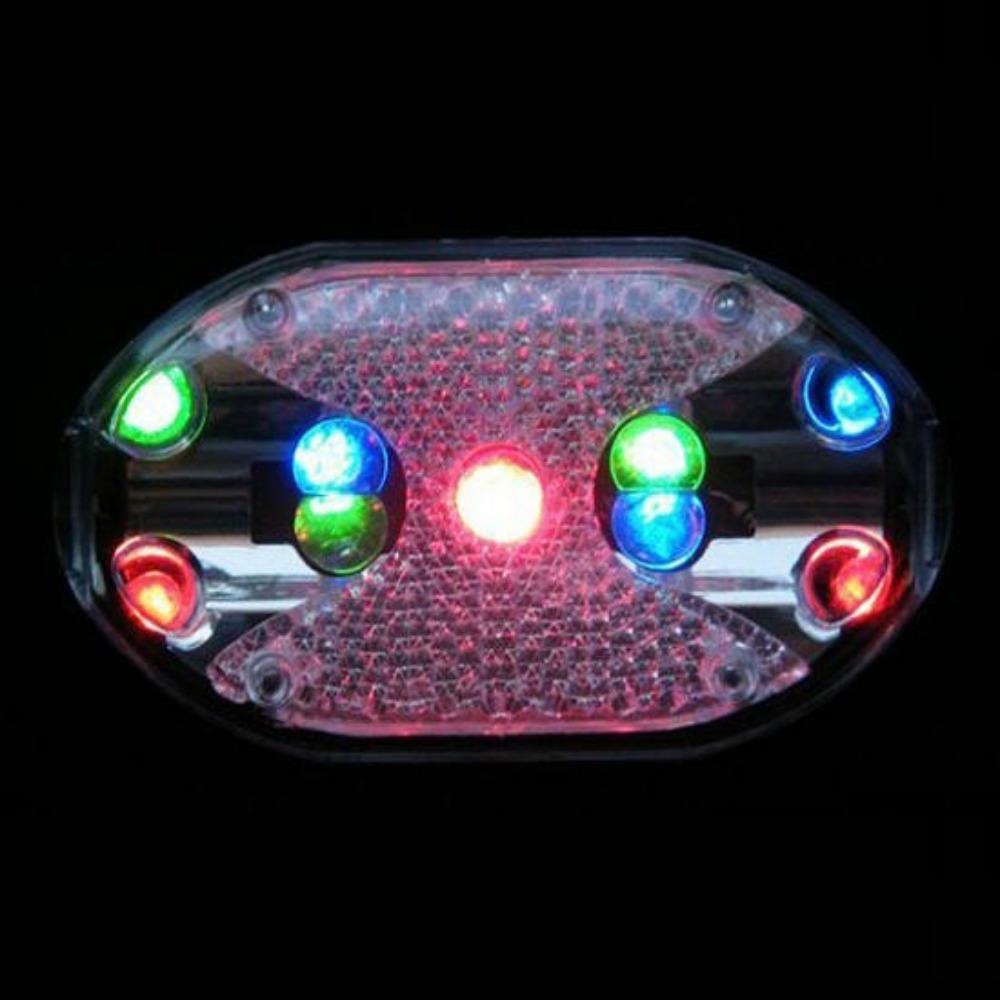 2 Colors Electric Bike Bicycle Taillights  For Bicycle Battery Power Cycling Accessory