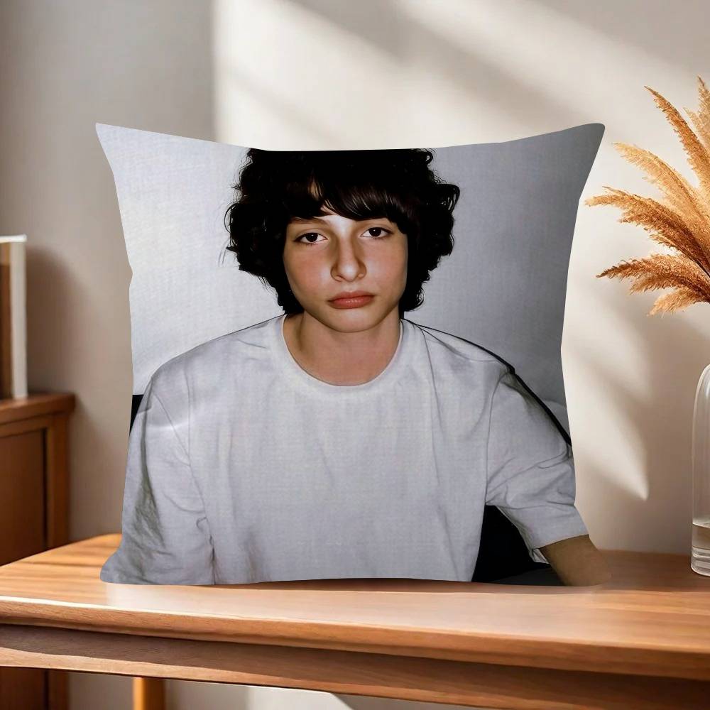 Actor F-Finn COOL Wolfhard   Pillow Cover Sofa Cushion Cover Home Room Decoration Children Gift