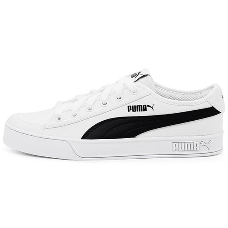 PUMA Smash v2 Vulc CV White Black Men s 365968-02 EU 36