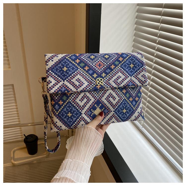 Handbag Casual Fashion Retro Unique Print Delicate Classic Flower Style Girl