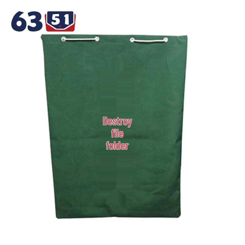 Confidential Document Transfer & Destruction Canvas Bag