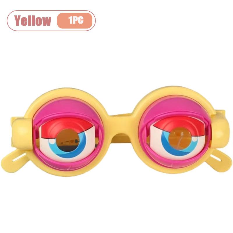 

1-10PCS Crazy Moving Eyeball Glasses Novelty Party Prop for Adults Gag Gift and Funny Costume Eye-catching Social Fun