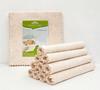 5Pcs/Set Natural Loofah Fiber Dish Cloth 25x25cm Non-stick Oil Kitchen Cleaning Towel Super Absorbent Scouring Pad Reusable Rag