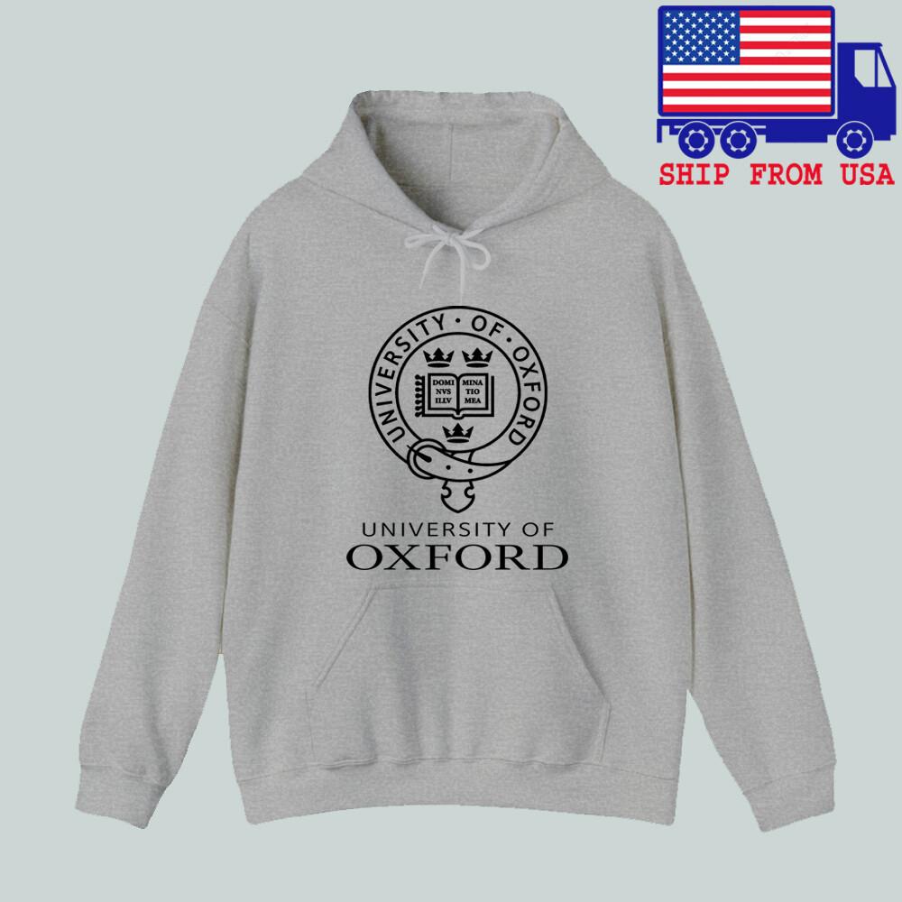 Oxford University Men#039;s  Grey Size S to 3XL Unisex T-Shirt XXXL