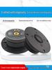 Dual Magnet 3-4" Round Tweeter Bookshelf Speaker, 4-8 Ohm, with Car Card Holder, Ideal for KTV.