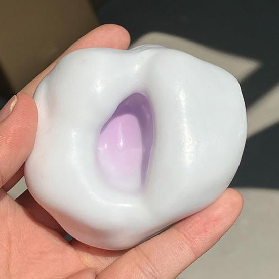 Shapeable Stress Ball Toy Anxiety Relief DIY Squeeze Ball Sensory Toy Portable Soft Stretchy Moldable Ball Pinch Fidget Toy Party