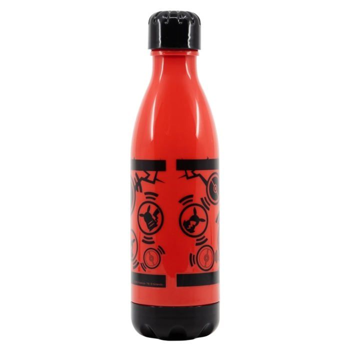 Gourde - Pokémon - rojo y negro - 660 ml - Sans BPA - Multisport