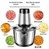 Automatic German Electric Meat Grinder & Garlic Chopper - Multifunctional Food Processor