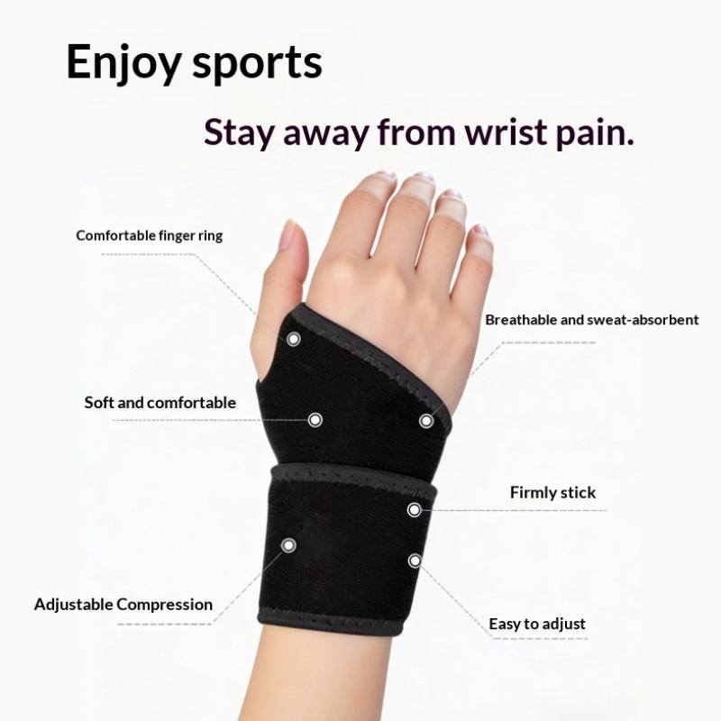 1/2Pcs Adjustable Wrist Brace Perfect For Support Wrap Strap Hand Carpal Tunnel Brace Fitness Suitable Both Right Left Hand