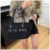 Hand-carrying Large-capacity Commuting Bag for Women 2025 New Fashion Casual Bag Corduroy Shoulder Bag