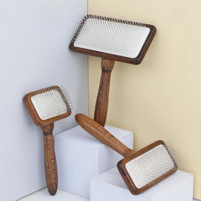 Pet Supplies, Solid Wood, Antique Comb, Cat and Dog Grooming Comb, Dog Grooming Comb, Fluffy Styling, Hair Removal Needle Comb