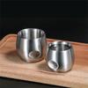 Double Wall Stainless Steel Espresso Cup 150ml 200ml Insulated Coffee Cup Insulation Tea Cup Tumbler For Outdoor Picnics Party